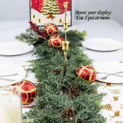 Lush Artificial Cedar Garland